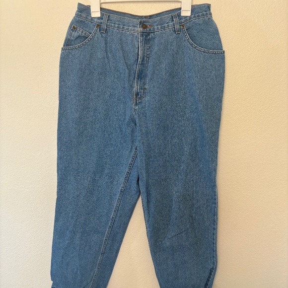 Blue Vintage Mom Jeans - Picture 1 of 7